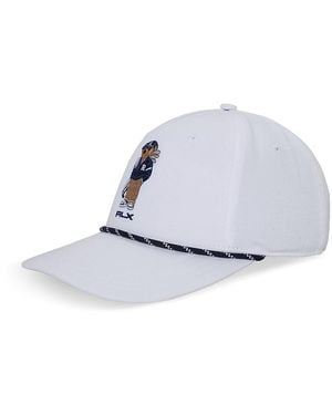 Polo Ralph Lauren Rlx Seasonal Bear Cap - White