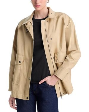 ATM Cotton Twill Utility Jacket - Natural