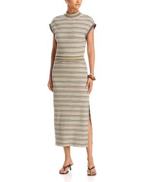 Ramy Brook Natalia Striped Midi Dress - Multicolor