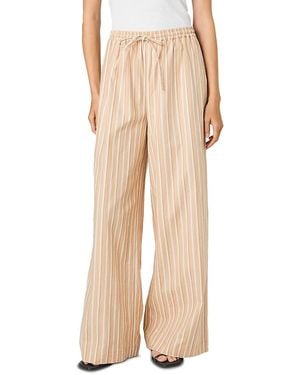 French Connection Aspen Stripe Pants - Natural