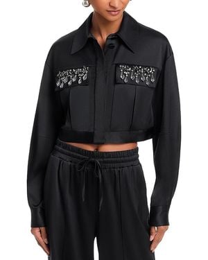 Cinq À Sept Layered Gemstone Jacket - Black