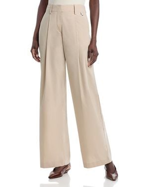 Herno Wide Leg Pants - Natural
