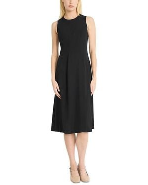 Luxely Sleeveless Midi Dress - Black