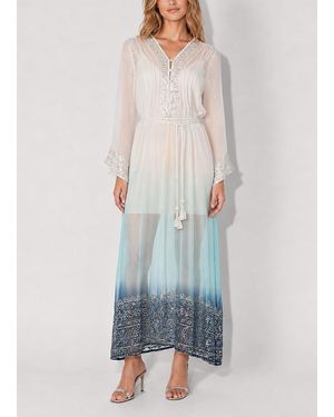 Calypso St. Barth Camelia Dress - Blue