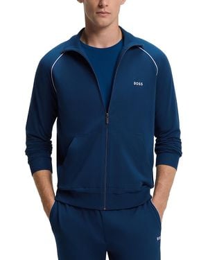BOSS Mix & Match Zip Jacket - Blue