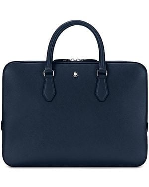Montblanc Mb Sartorial Document Case, Thin - Blue