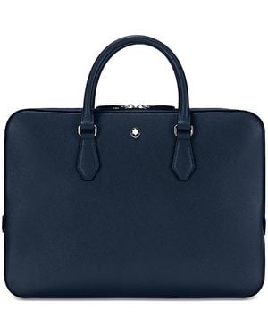 Montblanc Mb Sartorial Document Case, Thin - Blue