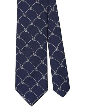 Robert Talbott Net Rope Best Of Class Necktie - Blue