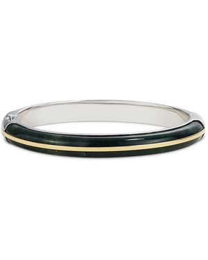 BY PARIAH 14K & Sterling Moss Agate Bangle Bracelet - Multicolor