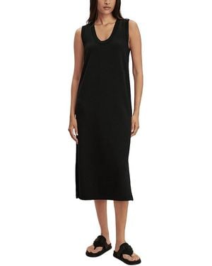 Varley Kyler Tank Midi Dress - Black