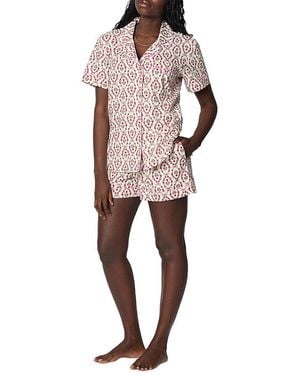 Bedhead Shirt & Shorts Pajama Set - Multicolor