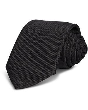 BOSS Silk Classic Neat Tie - Black