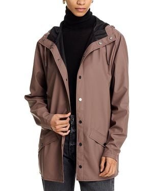 Rains Waterproof Rain Jacket - Brown