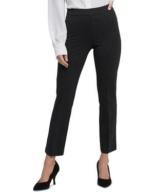 NYDJ Pull On Slim Ankle Pants - Black
