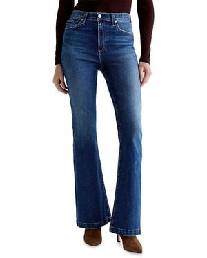 AG Jeans Madi High Rise Flare Jeans - Blue