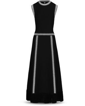 Johanna Ortiz Holiday Knitted Maxi Dress - Black