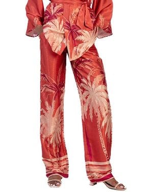 Diarrablu Leer Pants - Red