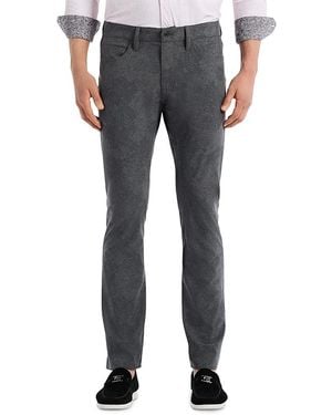 Robert Graham Alton Woven Straight Fit Pants - Gray