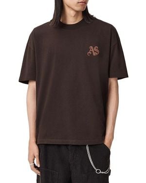 AllSaints Icon Crewneck Tee - Black