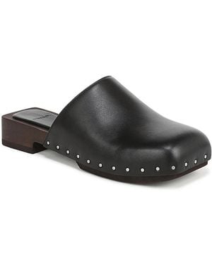 Vince Margarita Clogs - Black