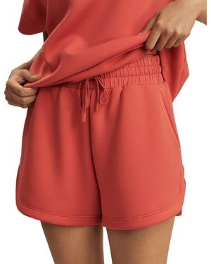 Varley Coulter High Rise Shorts - Red