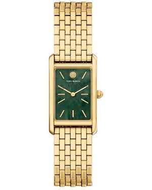 Tory Burch Eleanor Slim Watch, 20Mm X 34Mm - Metallic