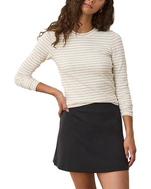 Marine Layer Lexi Crewneck Tee - White