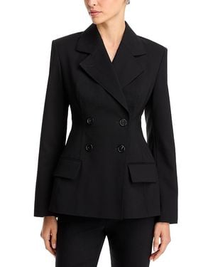 Co. Double Breasted Blazer - Black