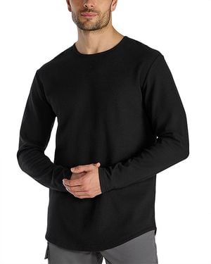 BYLT Men's Drop-Cut Long Sleeve Shirt - Performance Wicking, 4-Way Stretch, Casual Comfort - View #4