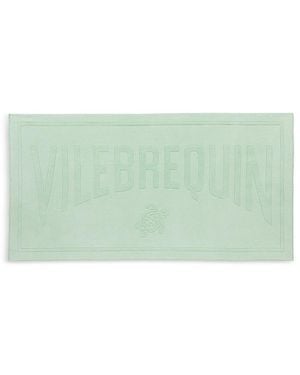 Vilebrequin Logo Beach Towel - Green