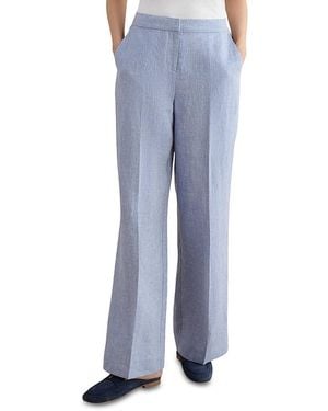 Hobbs Estella Wide Leg Pants - Blue