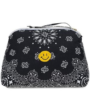 Call it By Your Name Large Bandana Vanity Bag - Black