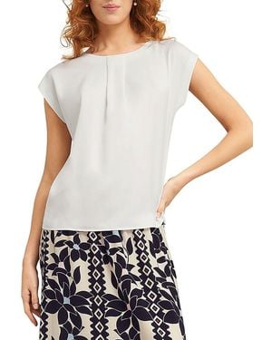 Hobbs Nita Pleated Top - Gray