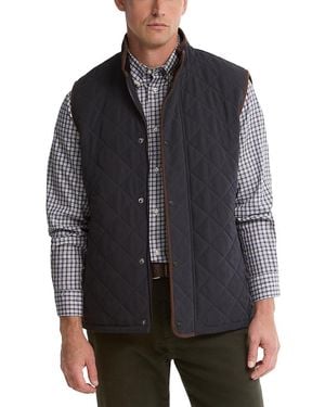 Barbour Rosley Polar Quilt Button Gilet - Black