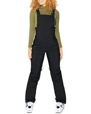 Halfdays Carson Bib Waterproof Winter Overalls - Black