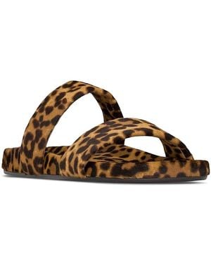 Saint Laurent Nichols Slides - Brown