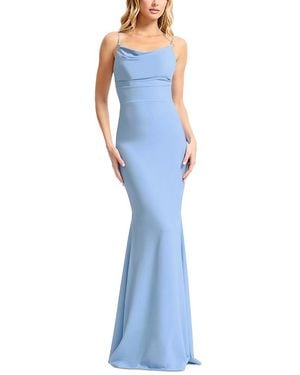 Dress the Population Eliana Mermaid Dress in Red | Lyst