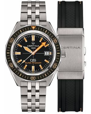 Certina Ds Super Ph2000M Watch, 43Mm - Gray