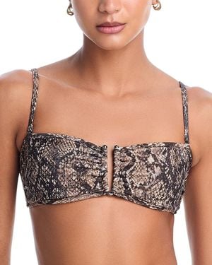 Kobi Halperin Arianna Bikini Top - Black
