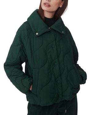 Varley Fabia Quilted Jacket - Green