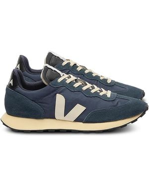 Veja Rio Branco Ii Lite Suede Overlays Retro Sneakers - Blue