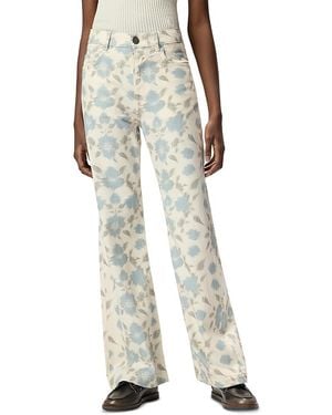 Pinko Wanda Wide Leg Jeans - White