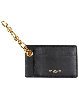 Balmain Pulse Card Holder - Gray