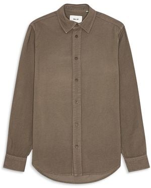 NN07 Colby Regular Fit Shirt - Brown