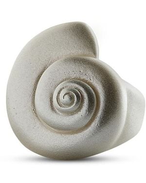 BaubleBar Marina Shell Statement Ring - Gray