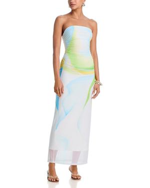 Significant Other Sura Strapless Dress - Blue