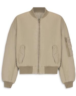 Balmain Pocket Bomber Jacket - Natural