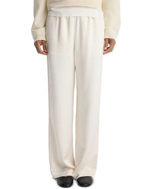 Rohe Relaxed Fit Satin Pants - White