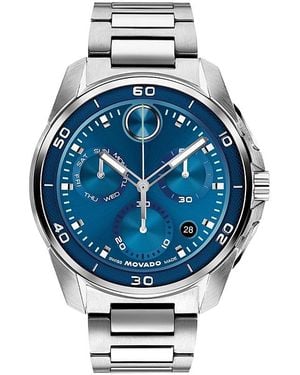 Movado Bold Verso Chronograph, 44Mm - Blue