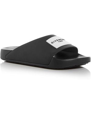 Givenchy Slide Sandals - Black